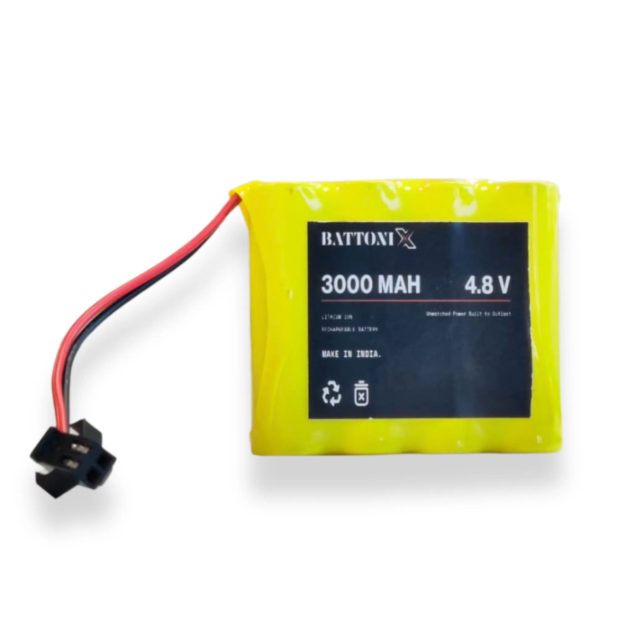 3000mAh Battery 4.8 V Battery Rechargeable for RC Car, Rechargeable Lithium Ion Battery, Rechargeable AA Battery Lithium