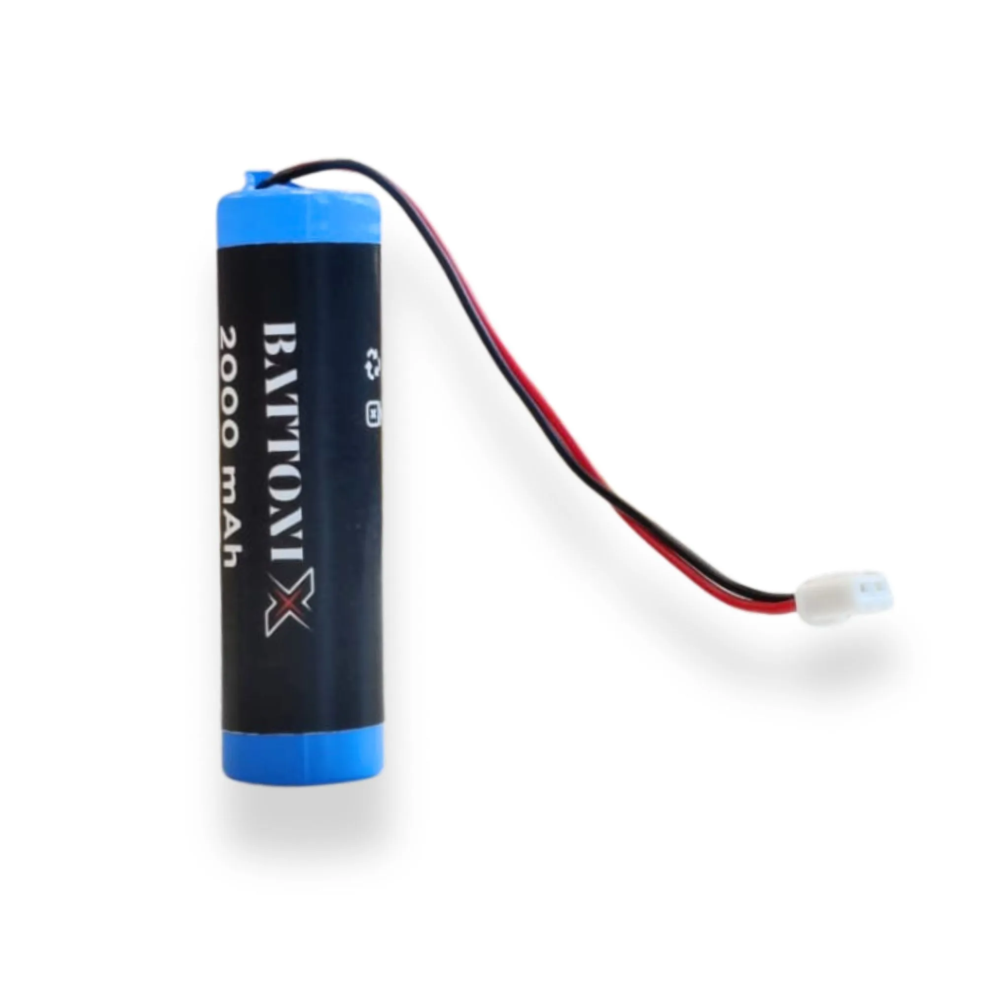 2000mAh 3.7V Battery for RC Cars - Lithium Rechargeable Battery with BMS Connector