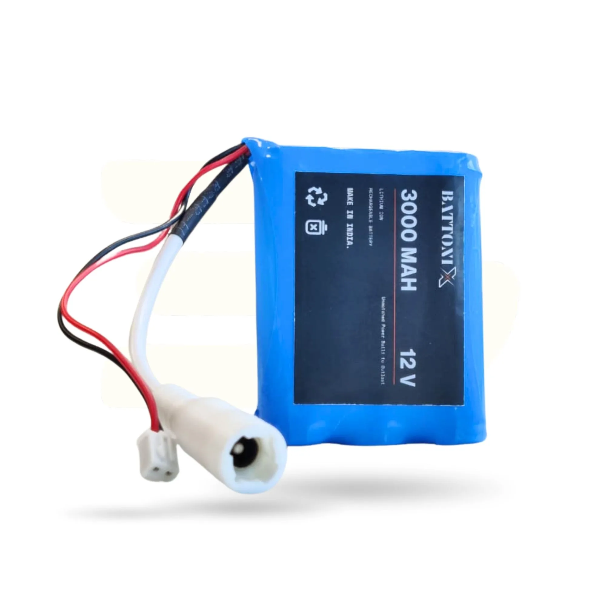 3000 Mah Rechargeable Battery, 12V Battery Pack, 12 Volt Lithium Battery for DIY Projects, Lithium Battery and Lithium Rechargeable Battery