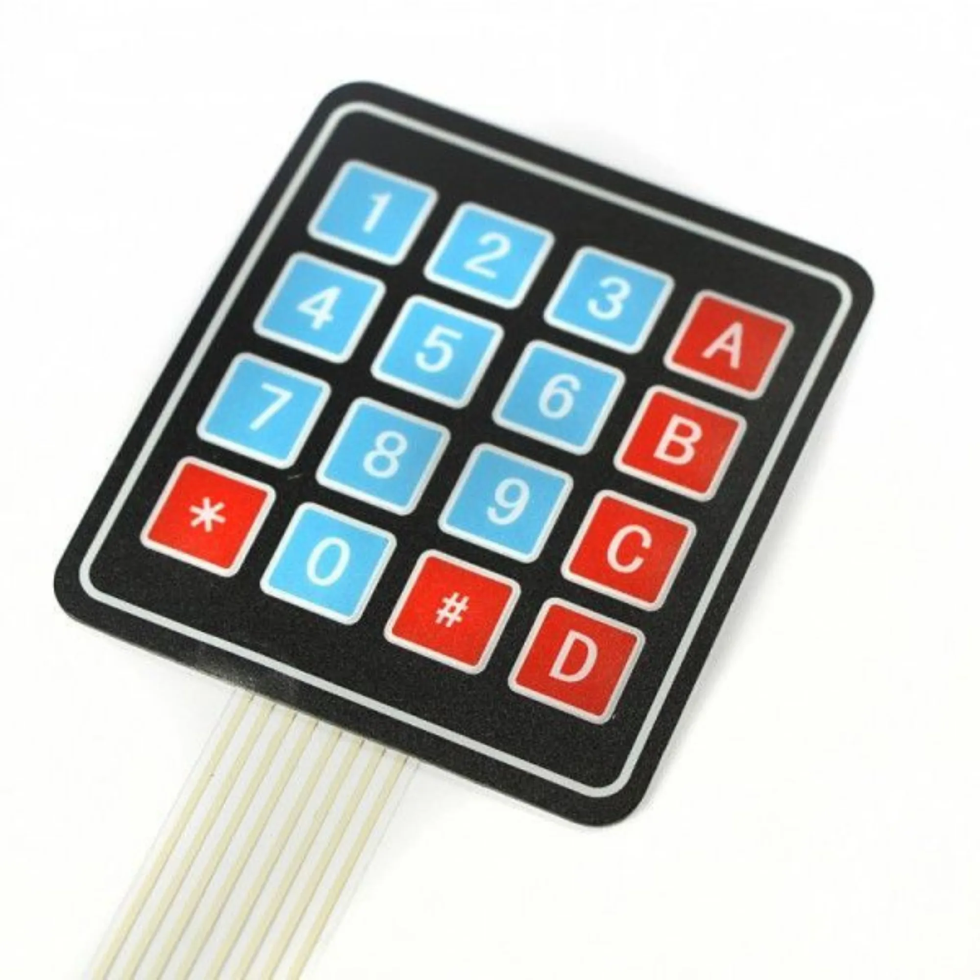 Discover the 4x4 Matrix Membrane Type Keypad for Arduino Kits - Perfect for Robotics Projects and Numeric Input, Enhancing Your Interactive Panel 1