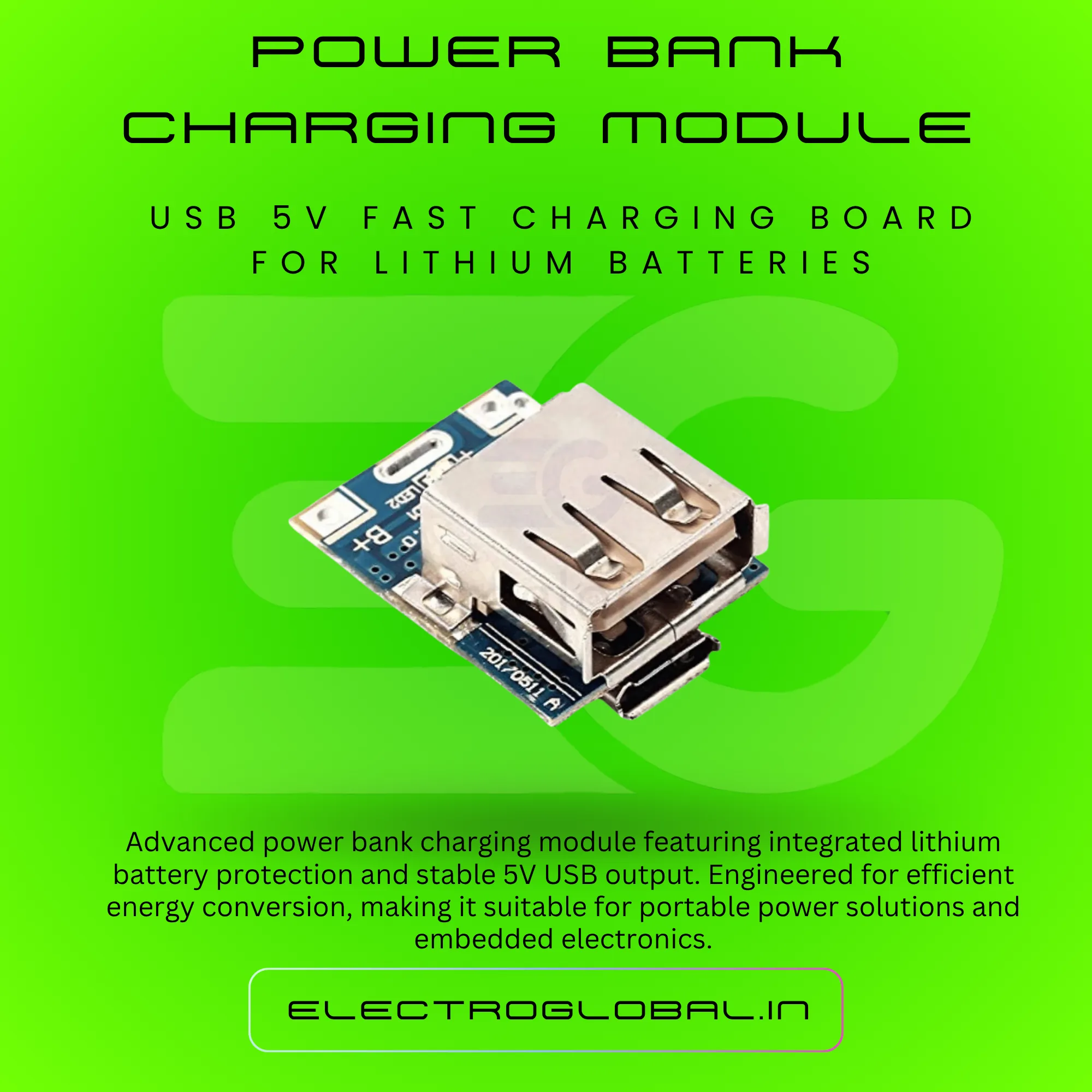 USB 5V Lithium Battery Protection Module for boost converter, charging module, dc to dc step up converter, charging board, dc converter 2