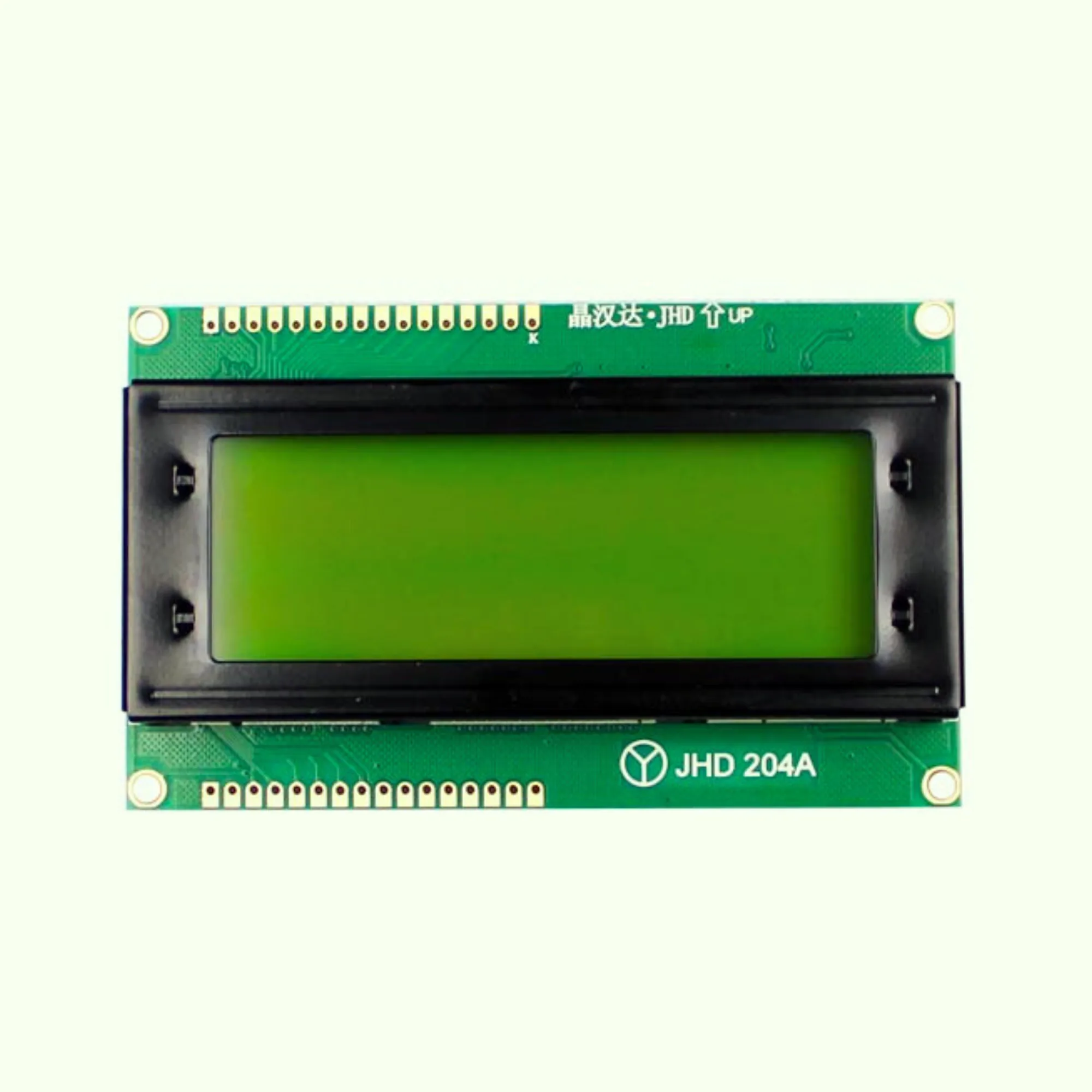 2004A - 20x4 LCD Display Module for Arduino, Green Screen LCD Display, Compatible with 20x4 LCD Display Module