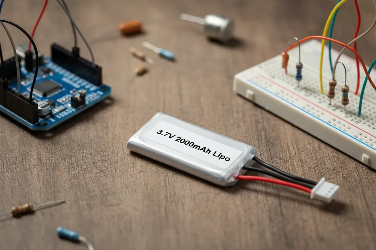 Choosing the Best 3.7 V LiPo Battery 2000mAh for Reliable DIY Electronics